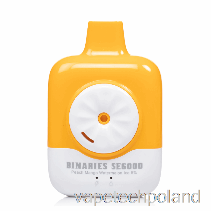 Vape Pen Horizon Binaries Se6000 Jednorazowe Brzoskwiniowe, Mango, Arbuzowe I Lodowe